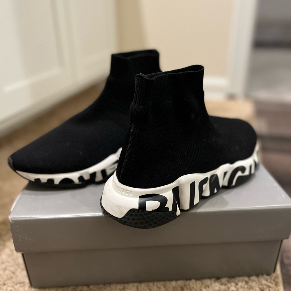 Graffiti Balenciaga sneakers